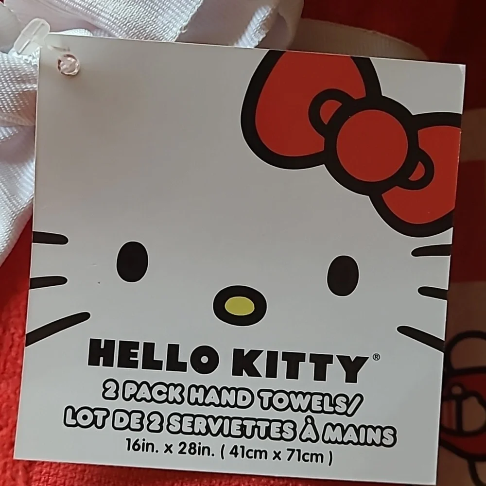 Hello Kitty Bath Towel Set